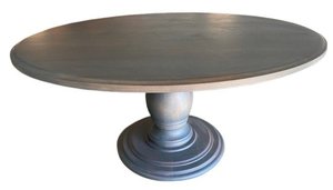 Outlet Cherry 60" Single Pedestal Dining Table In-Stock