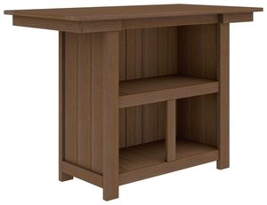 Elite Poly Outdoor Bar Island - 33" x 60"