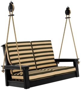 Java Poly Outdoor 2 Seater Swing with Cushions