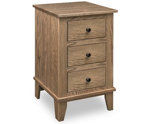 Grand Calumet Solid Wood 3-Drawer Nightstand