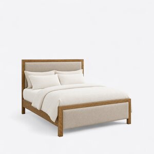 Marlowe Contemporary Upholstered Bed Frame