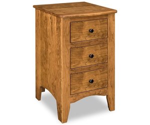 Great Miami Solid Wood 3-Drawer Nightstand