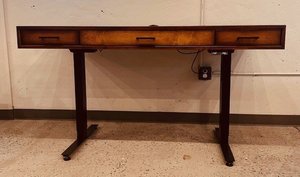 Handcrafted Electric Lift Top Desk In-Stock and Ready to Ship