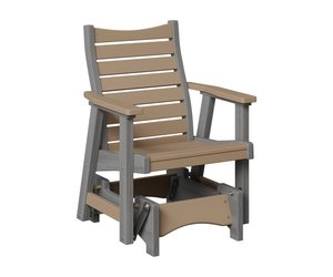 Berlin Gardens Bristol Poly Single Glider Chair