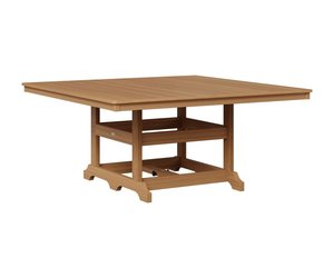 Berlin Gardens Garden Classic 66" Square Poly Outdoor Dining Table