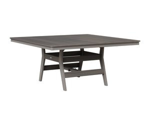 Berlin Gardens Harbor 66" Square Poly Outdoor Dining Table