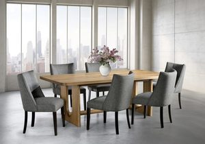 Eloise Topanga Trestle Dining Set for Six