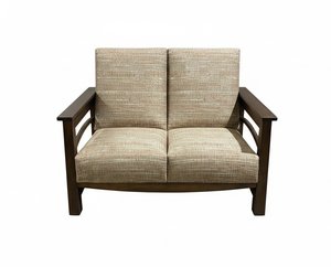 Outlet: Marion Wood Frame Loveseat In-Stock