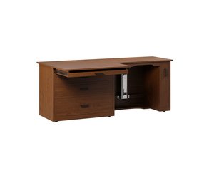 Rebecca Solid Wood Large Sewing Cabinet with Lift and Optional Sewing Table