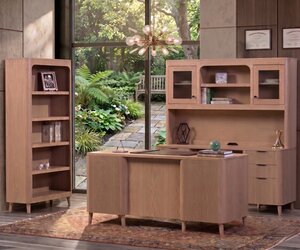 Marcel Mid-Century Modern 3-Piece Office Furniture Set