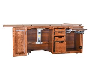 Emma Solid Wood Large Sewing Cabinet