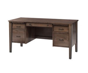 Caliber Credenza Desk with Optional Hutch