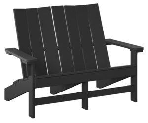 Modern Double Poly Adirondack Chair In-Stock and Ready to Ship