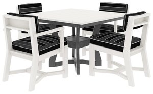 Miller Poly Outdoor 5-Piece Dining Set