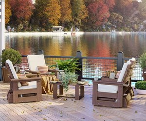 Forest Modern Outdoor 4-Piece Set