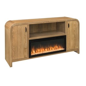 Arcus Fireplace Console