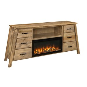 Tapered Fireplace Console