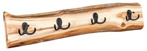 Handcrafted Rustic Wood Wall Mounted Coat Rack - Choose Size