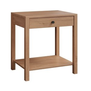 Handcrafted Solid Wood Timberlane 1-Drawer Nightstand - Choose Width