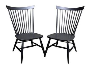 Outlet Coventry Farmhouse Windsor Dining Side Chair Set In-Stock (Set of 2)