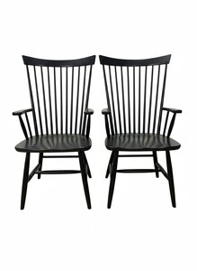 Outlet Farmhouse Windsor Dining Chair Set In-Stock (Set of 2)