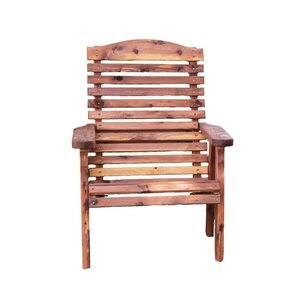 Outdoor Furniture Slat Back 23" Chair
