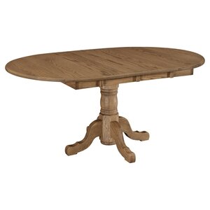 Bennett Single Pedestal Drop Leaf Table
