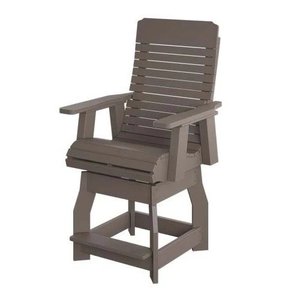 Classic Sipper Swivel Rocker Poly Bar Chair