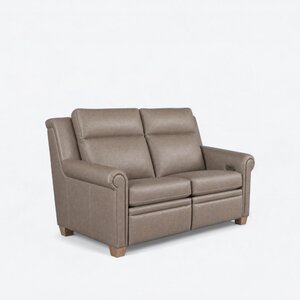 Urban Reclining Power Loveseat with Rolled Arm & Tilt Headrest