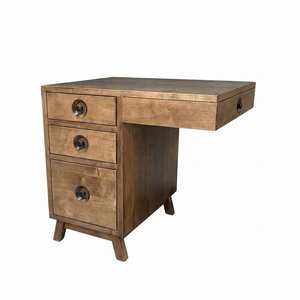 Element Single Side Desk with 4 Drawers