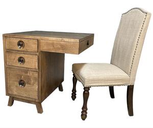 Element Single Side Desk with 4 Drawers