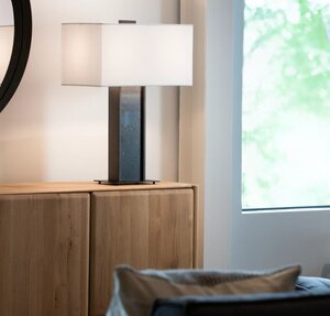 American Made Hubbardton Forge Horizon Table Lamp