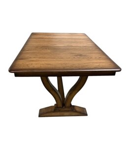 Outlet: Hickory Wood 42" x 66" Trestle Dining Table In-Stock