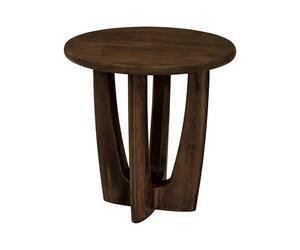 Woodland Contemporary Round End Table