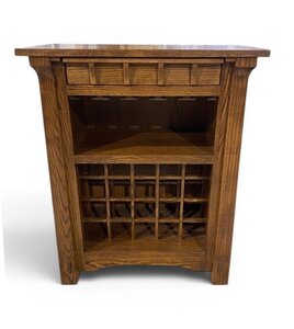 Outlet: Andar Mission Wine Storage Cabinet In-Stock