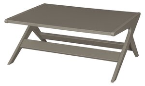 Marilyn Mid-Century Poly Modern Outdoor Coffee Table