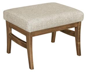Handcrafted Luna Modern Upholstered Footstool