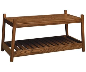 Solid Wood Kanto Slat Bench