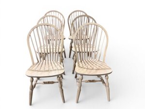 Outlet: Colonial 9-Spindle Windsor Dining Chair In-Stock (Set of 6)