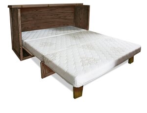 Maclin Mission Fold-Out Murphy Bed Chest with Mattress Included