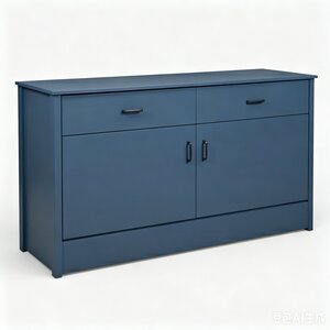 Solid Wood Cube Cabinet Murphy Bed with Trifold Mattress - Quick Ship