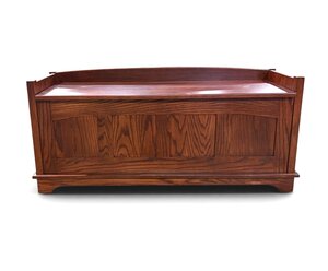 Outlet: Handcrafted Guthrie Made to Order Storage Bench In-Stock
