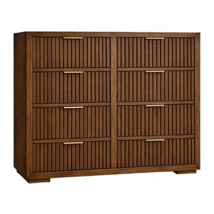 Tambour Mule Dresser with Optional Mirror