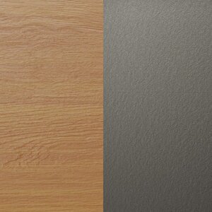 Berlin Gardens Poly Color Sample - Teak & Black