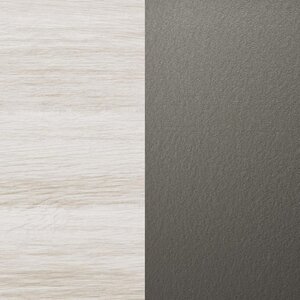 Berlin Gardens Poly Color Sample - Seashell & Black
