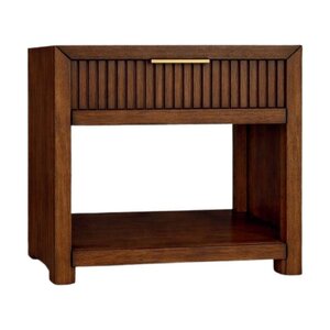 Tambour End Table
