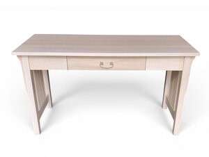 Outlet: Handcrafted Oak Wood Mission Writing Desk In-Stock