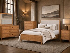 Covey Creek Contemporary 4-Piece Bedroom Furniture Set