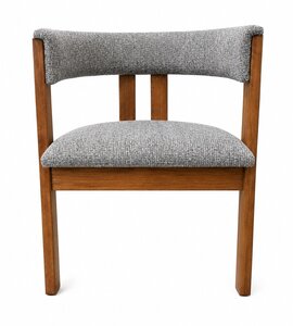 Modern Upholstered Barrel Dining Chair In-Stock and Ready to Ship