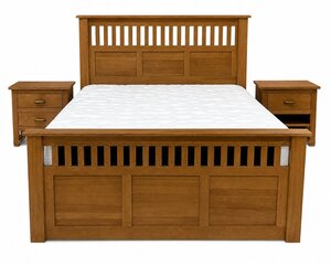 3 Piece Mission Bed Set In-Stock